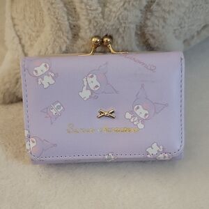 Sanrio Lavender Wallet with Gold Clasp